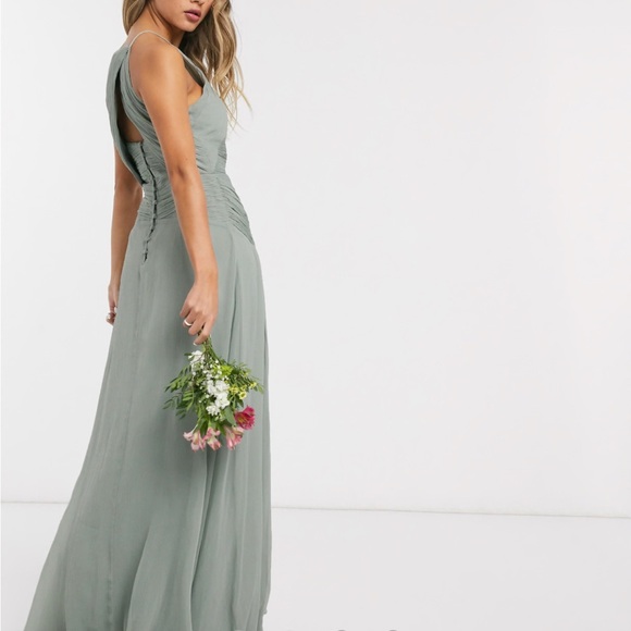 NEW! Women's ASOS Olive Pinny maxi dress prom wedding formal
Size 0 - Picture 9 of 11